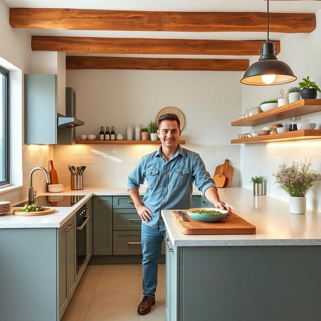 Reformas modernas de cocinas de alta calidad