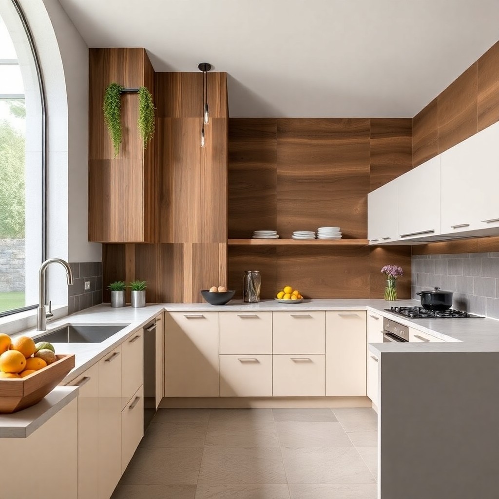 Cocinas modernas tendencias 2025