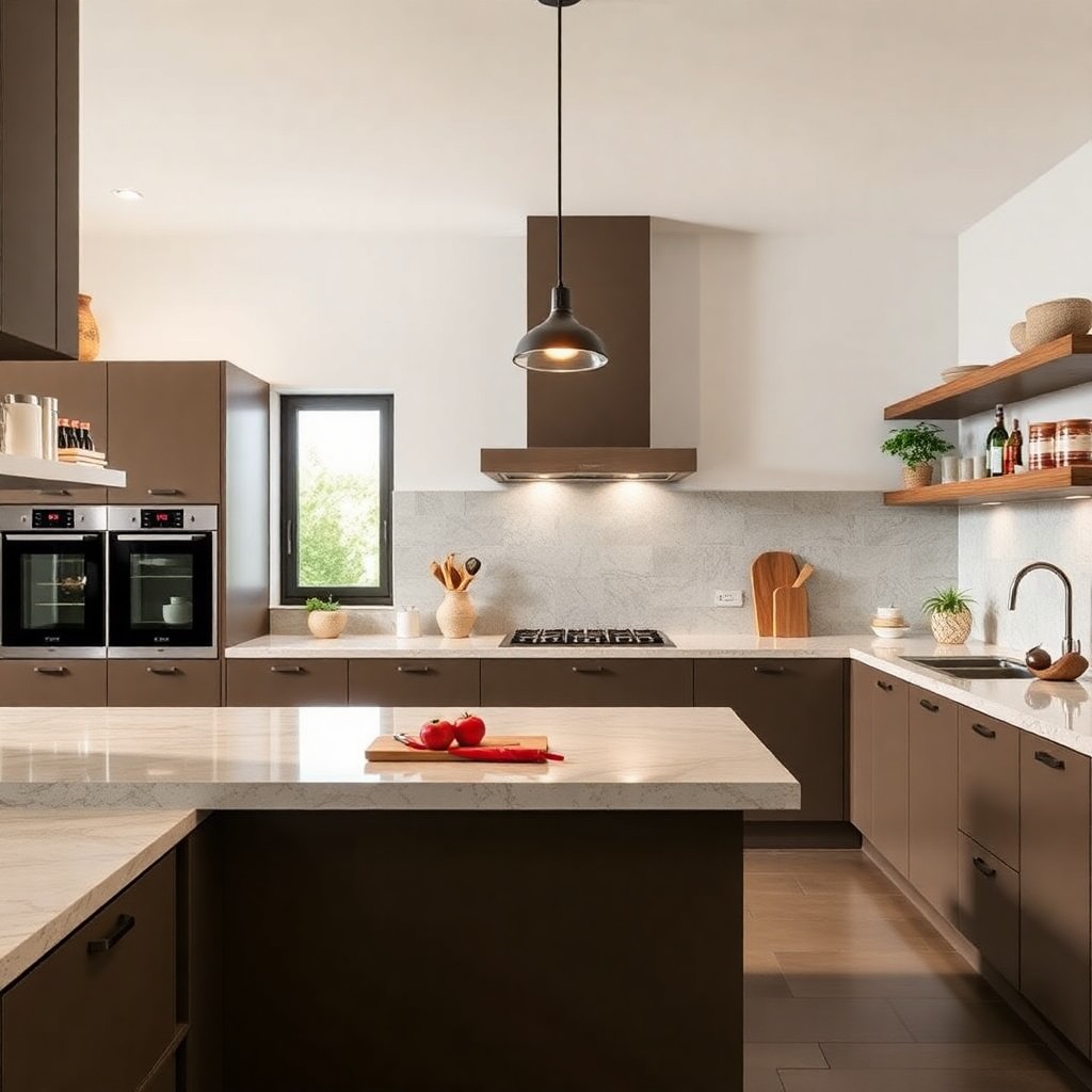 Cocinas modernas: tendencias 2025